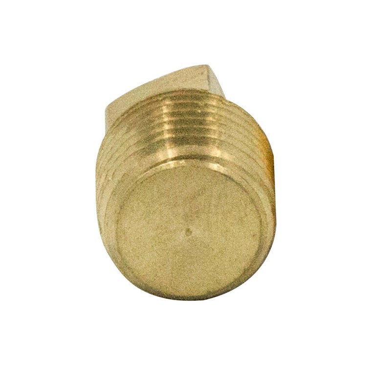 Legines Solid Brass Pipe Fitting, 1/4" NPT Male Square Head Plug (5 pcs) - Image 5